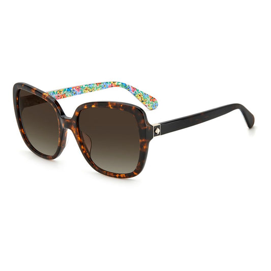 Gafas de sol Kate Spade de acetato marrón