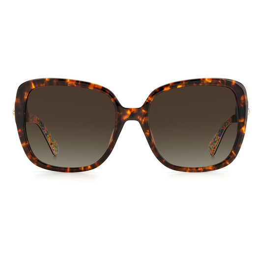 Gafas de sol Kate Spade de acetato marrón