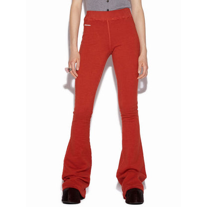 Pantalones deportivos Dsquared² de algodón rojo