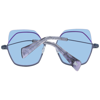 Gafas de sol Yohji Yamamoto de metal y plástico grises