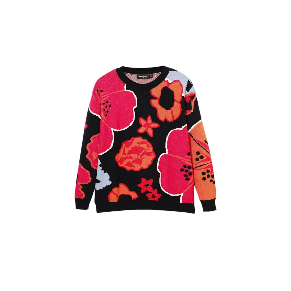 Desigual Sudadera Negra De Poliamida Ref 24Wwjf32 Mujer