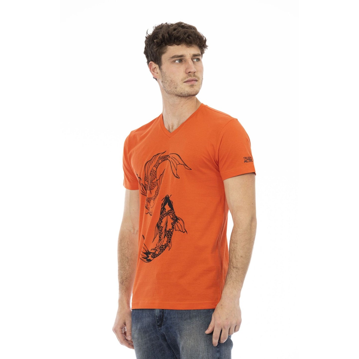 Trussardi Action Men's T-shirt 90% cotton