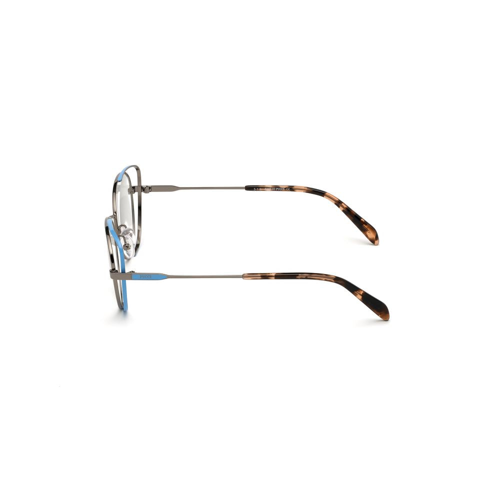 Gafas (montura) de metal gris Emilio Pucci