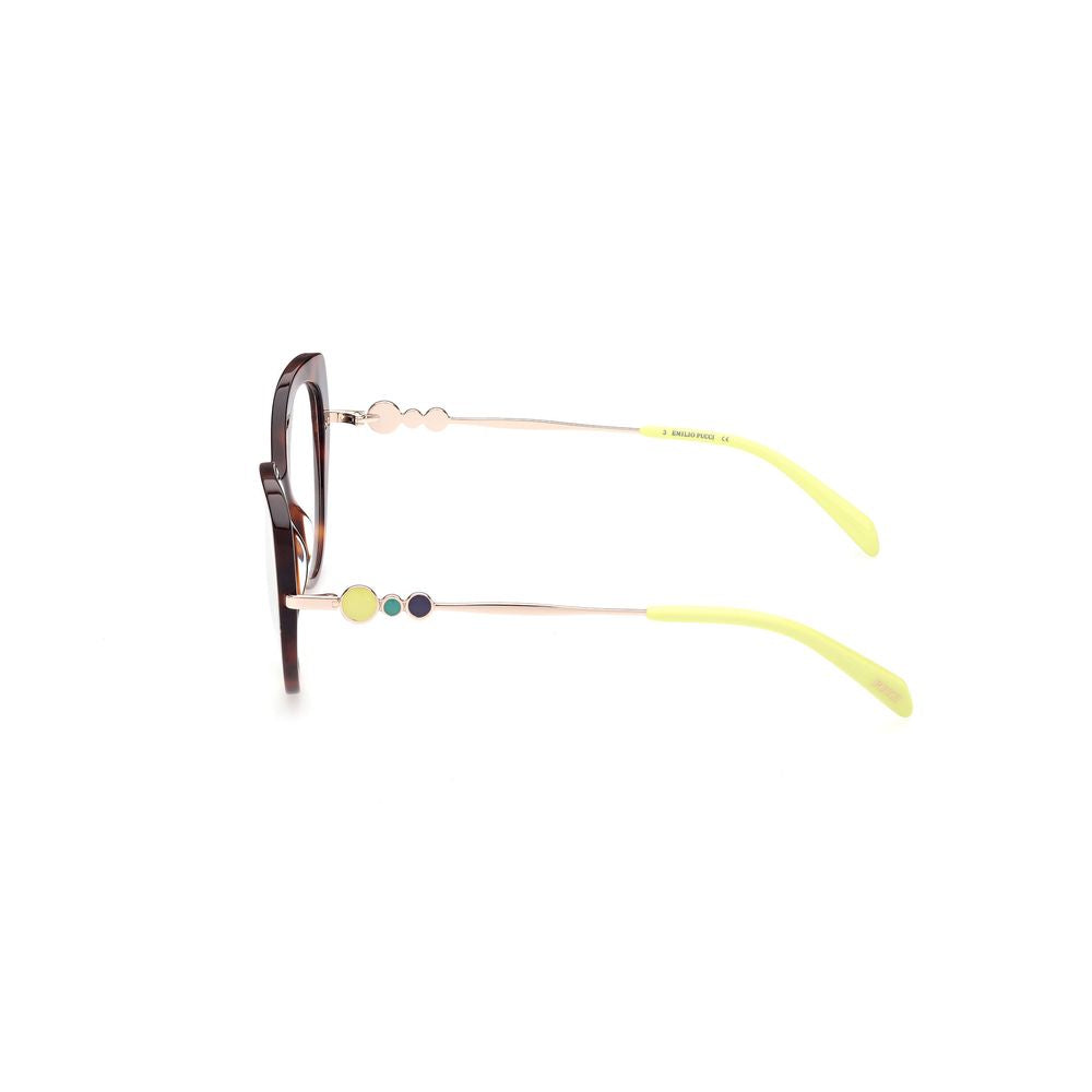 Gafas Emilio Pucci de Acetato Marrón (Monturas)