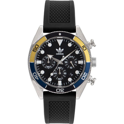Reloj deportivo sintético negro Adidas