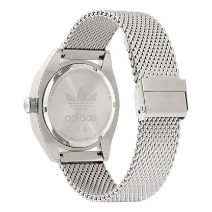 Reloj deportivo Adidas gris de acero inoxidable