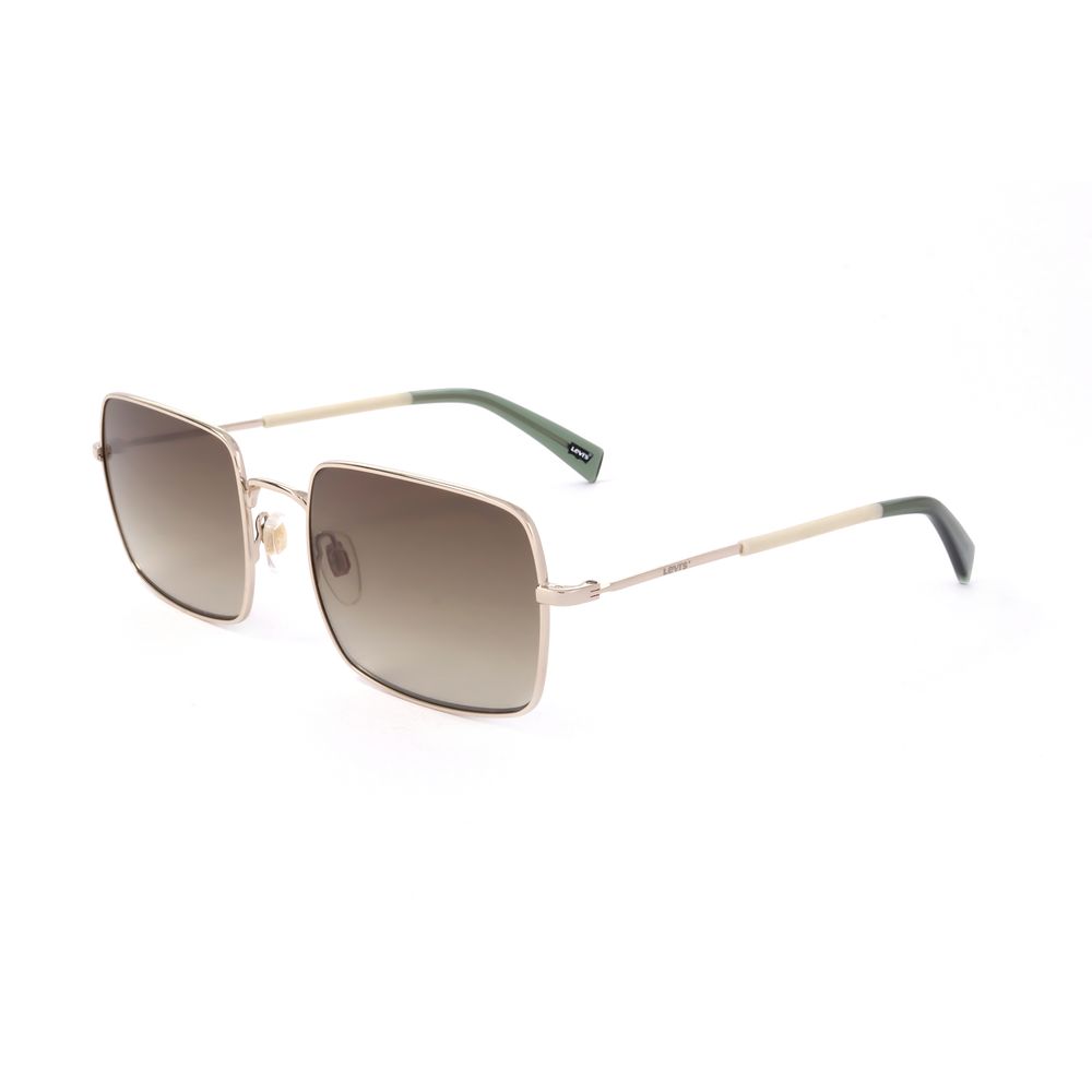 Gafas de sol Levi's de acero inoxidable dorado