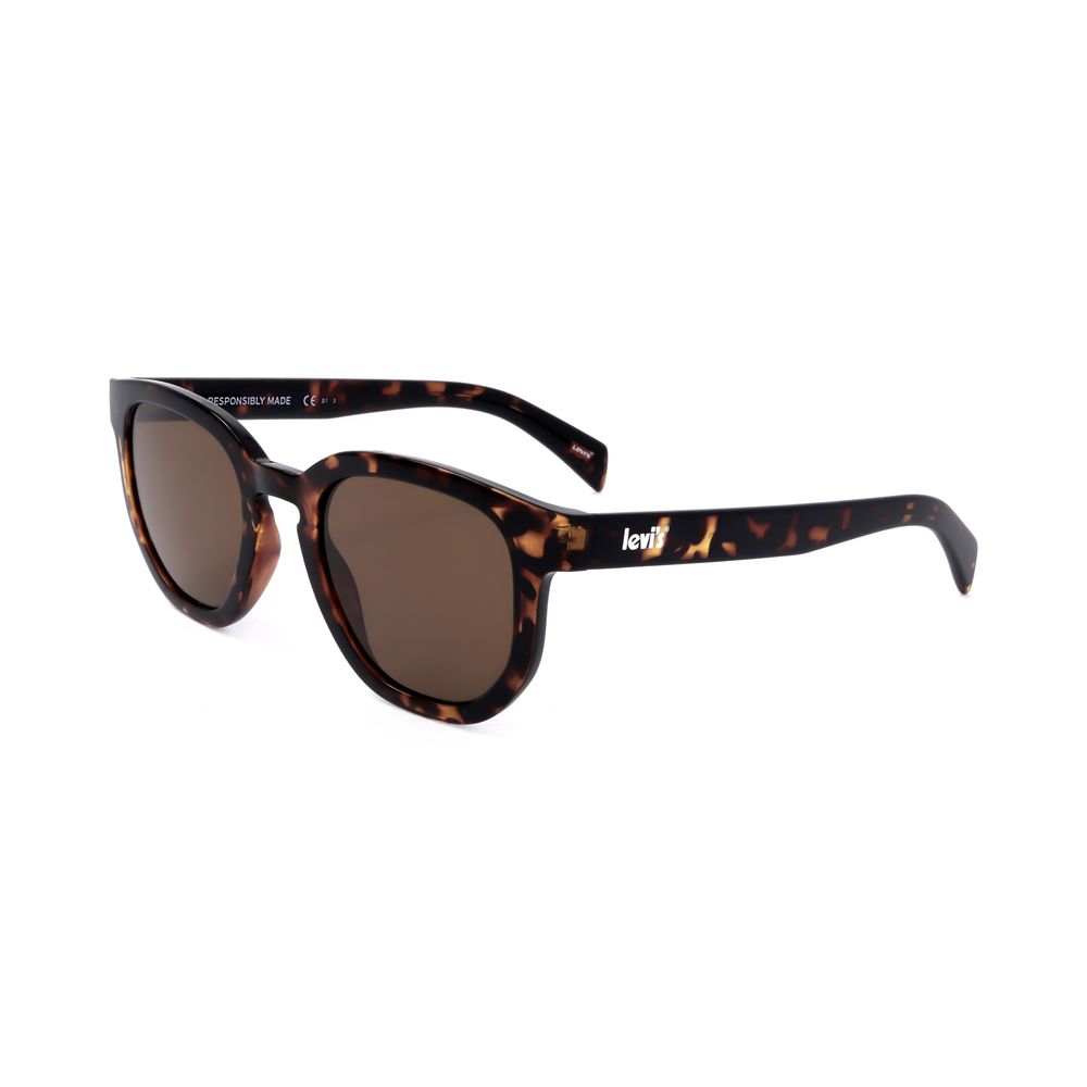 Gafas de sol Levi's de acero inoxidable negras