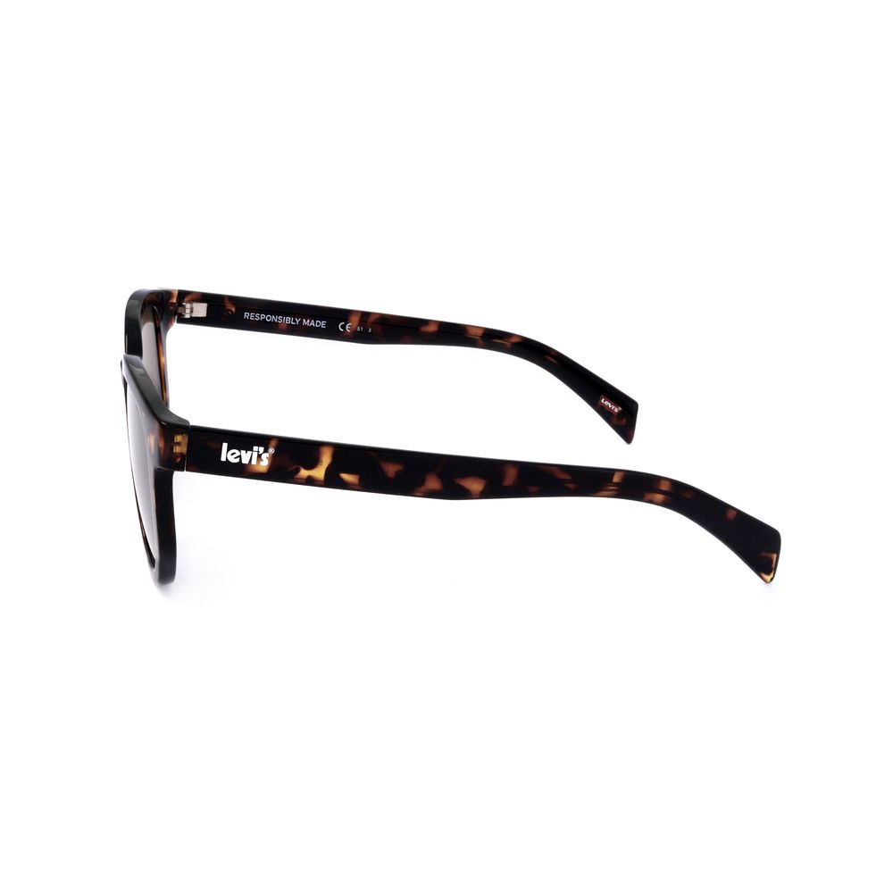 Gafas de sol Levi's de acero inoxidable negras