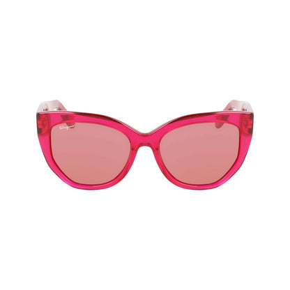 Gafas de sol de acetato multicolor Ferragamo