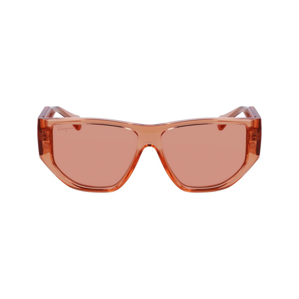Gafas de sol Ferragamo naranjas inyectadas