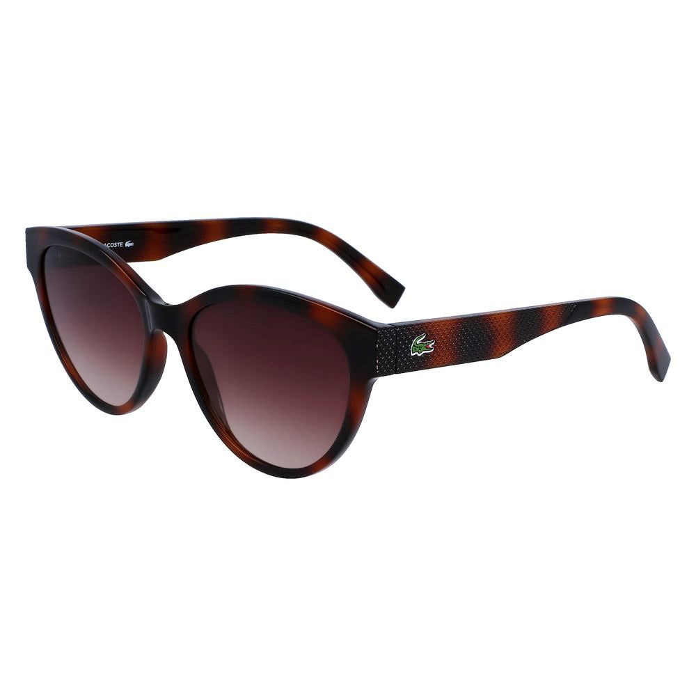 Gafas de sol Lacoste marrones inyectadas