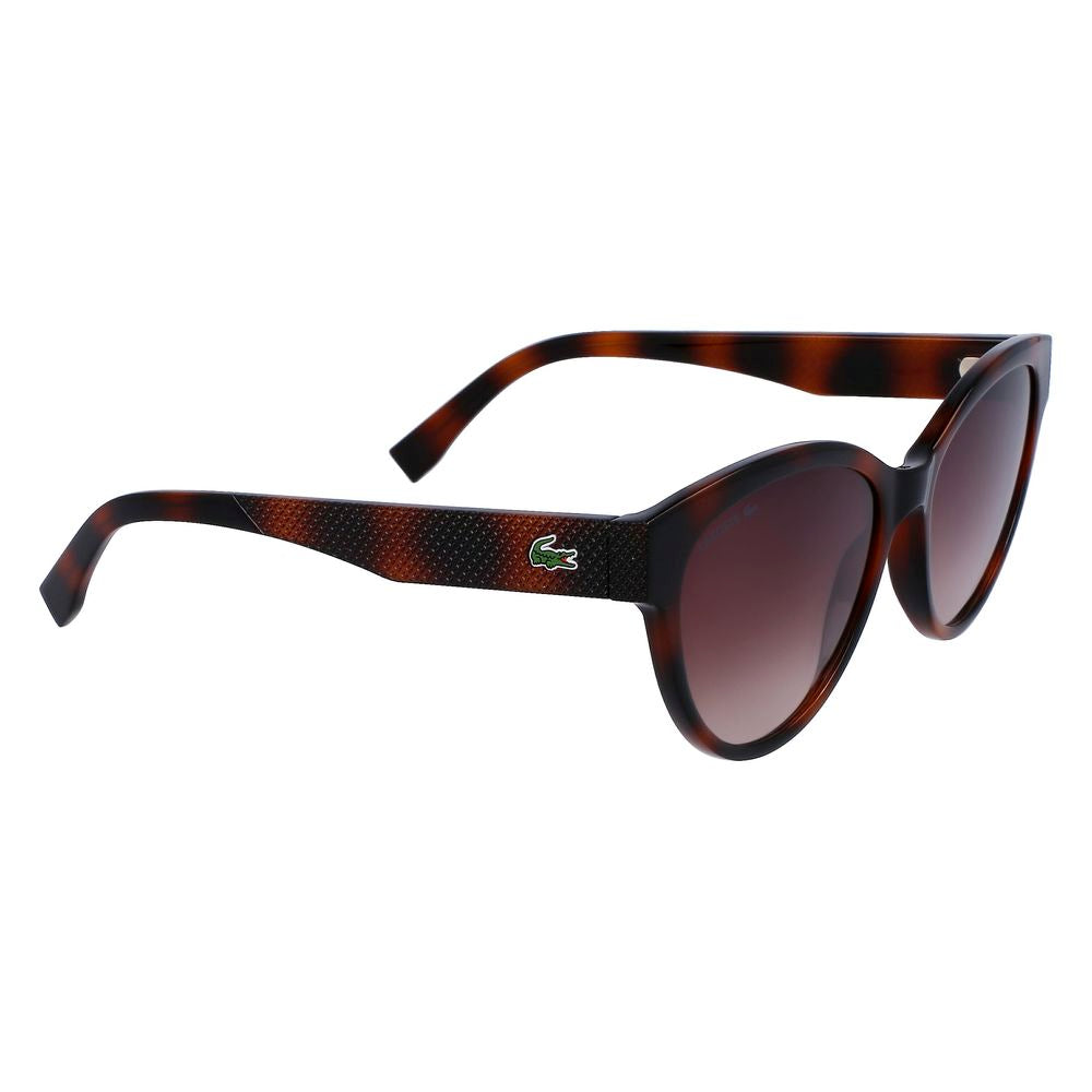 Gafas de sol Lacoste marrones inyectadas