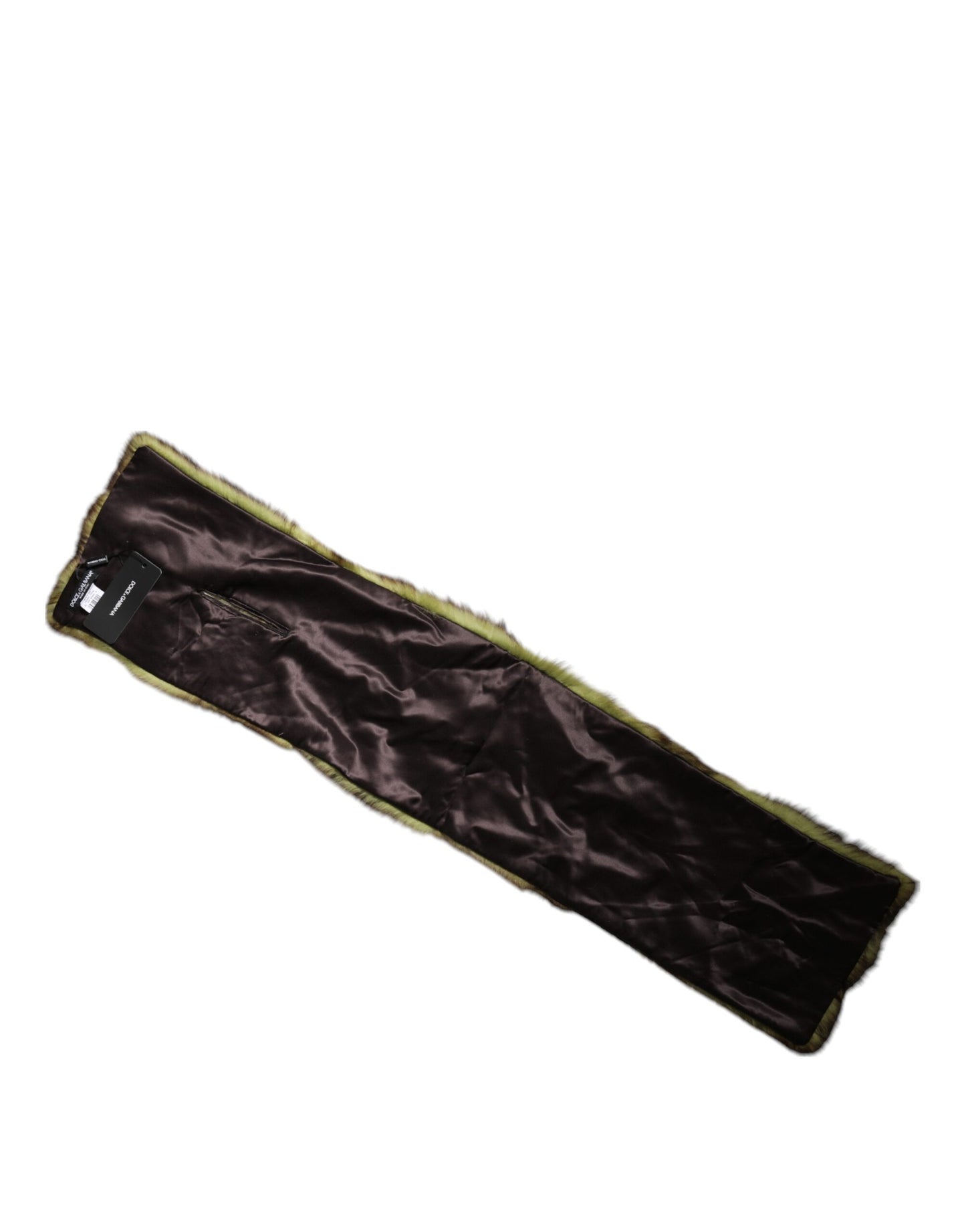 Dolce & Gabbana Chal multicolor de piel, cuello para envolver, cubre cuello, bufanda