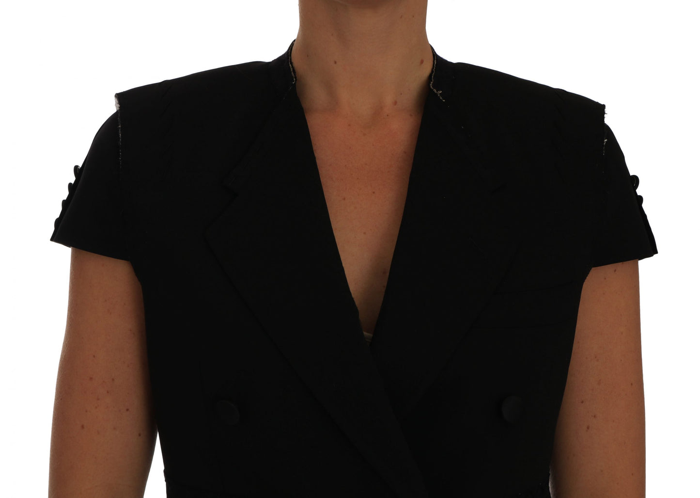 Chaqueta corta tipo blazer negra de Dolce & Gabbana