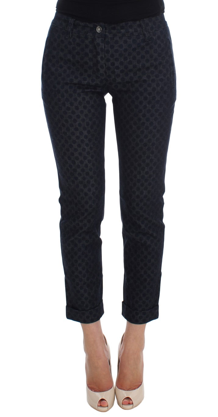 Vaqueros capri ajustados de lunares de Dolce & Gabbana