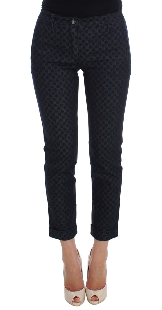 Vaqueros capri ajustados de lunares de Dolce & Gabbana