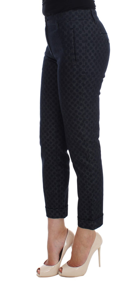 Vaqueros capri ajustados de lunares de Dolce & Gabbana