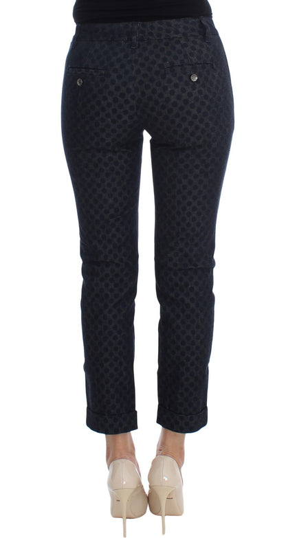 Vaqueros capri ajustados de lunares de Dolce & Gabbana
