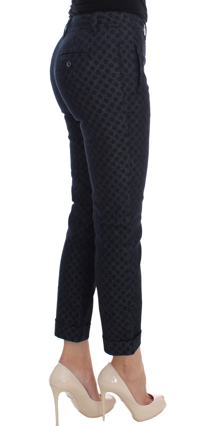Vaqueros capri ajustados de lunares de Dolce & Gabbana