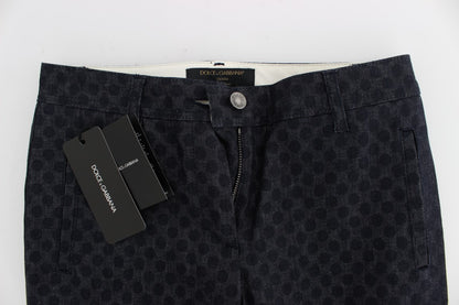 Vaqueros capri ajustados de lunares de Dolce & Gabbana