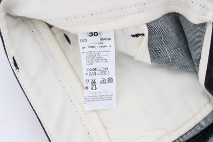 Vaqueros capri ajustados de lunares de Dolce & Gabbana