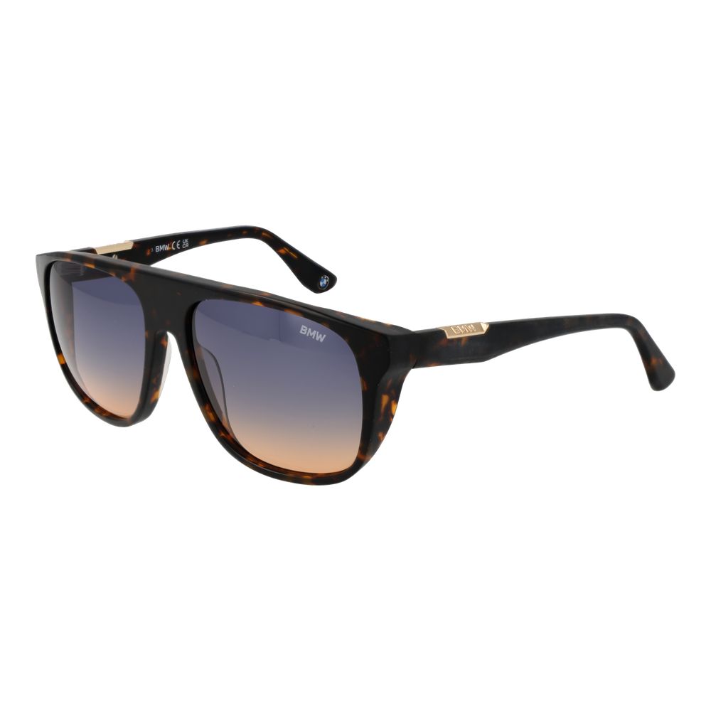 Gafas de sol de acetato marrón BMW