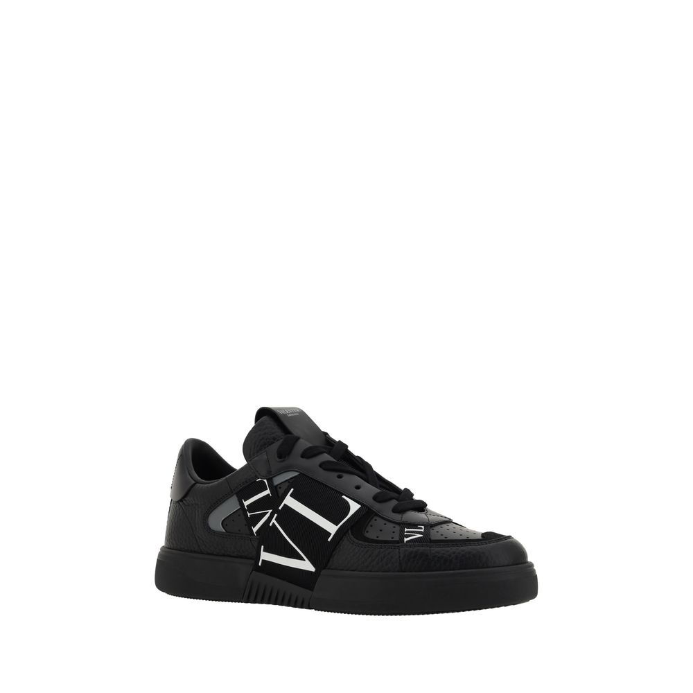 Baskets Valentino Garavani modèle VL7N en cuir noir
