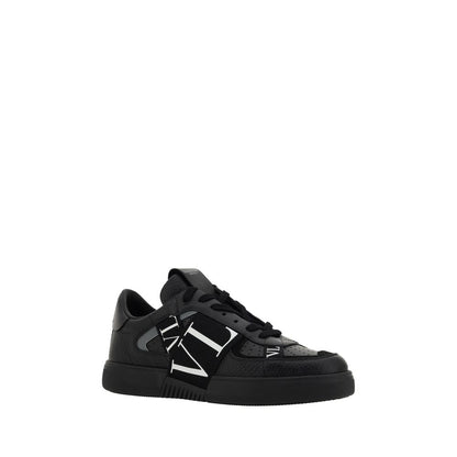 Baskets Valentino Garavani modèle VL7N en cuir noir