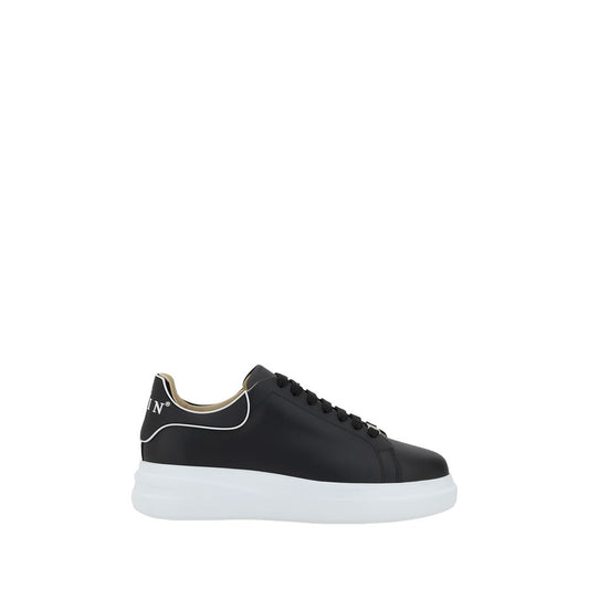 Zapatillas bajas Philipp Plein de piel de becerro negra Bos Taurus