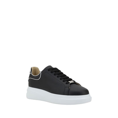 Zapatillas bajas Philipp Plein de piel de becerro negra Bos Taurus