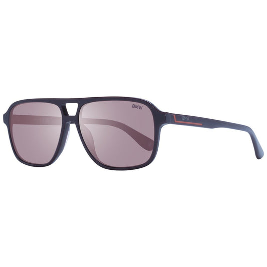 Gafas de sol BMW de acetato color burdeos