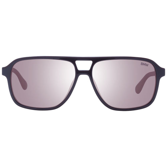 Gafas de sol BMW de acetato color burdeos