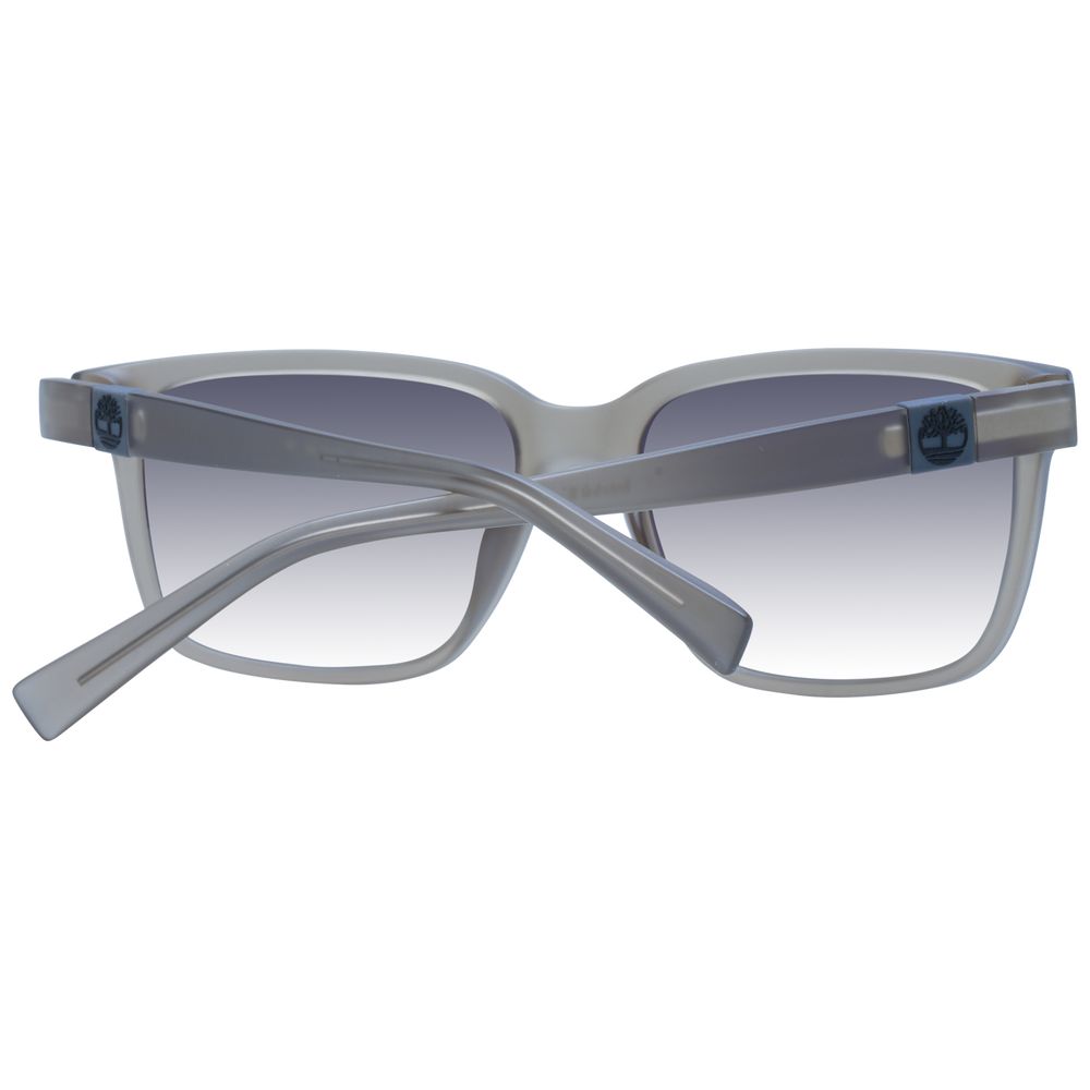 Lunettes de soleil Timberland en plastique gris