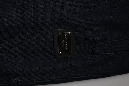 Pantalones de chándal Dolce & Gabbana negros de jacquard para hombre