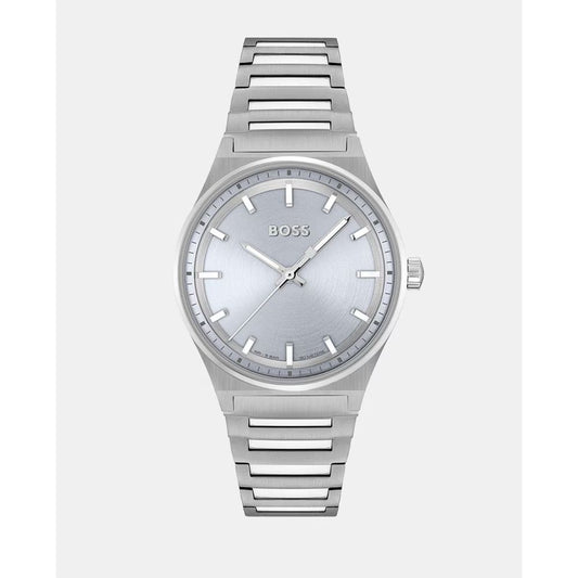 Reloj de vestir Hugo Boss de acero inoxidable plateado