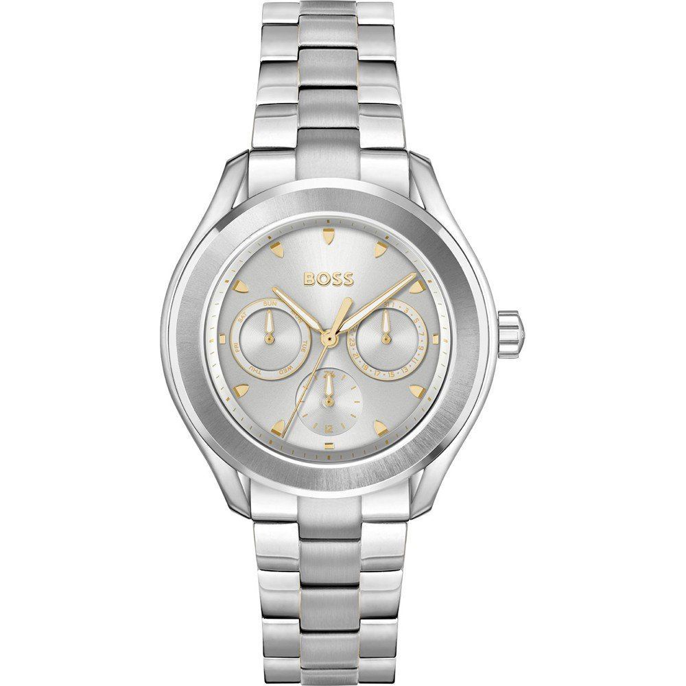 Reloj de vestir Hugo Boss de acero inoxidable plateado