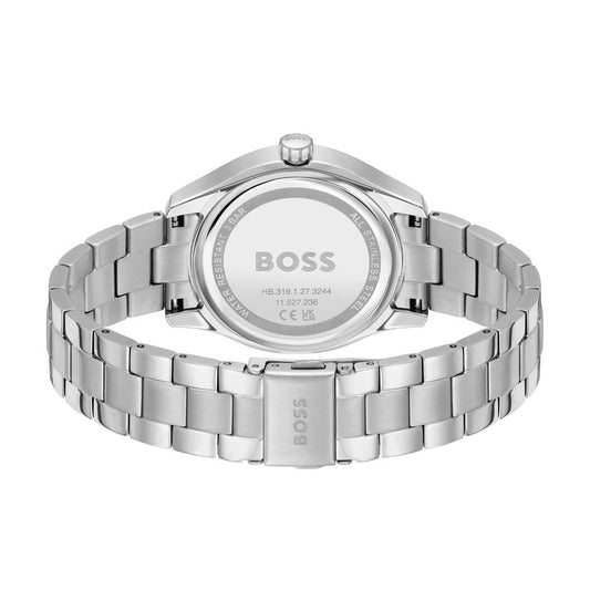 Reloj de vestir Hugo Boss de acero inoxidable plateado