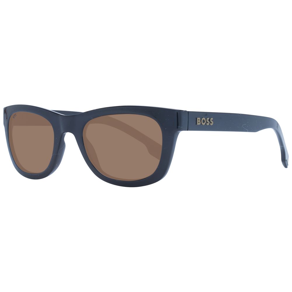 Gafas de sol de propionato de celulosa ecológicas negras de Hugo Boss