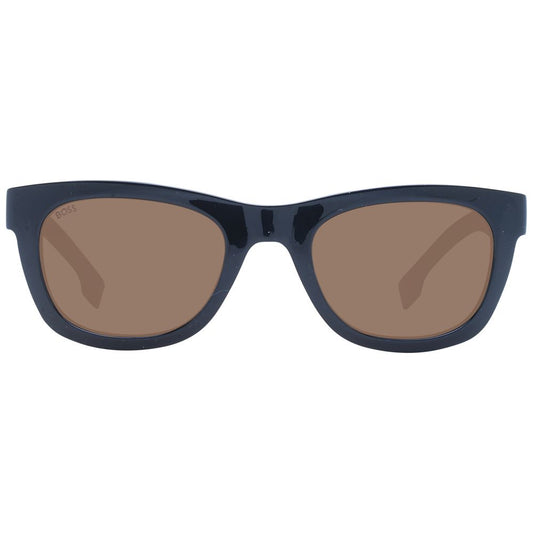 Gafas de sol de propionato de celulosa ecológicas negras de Hugo Boss