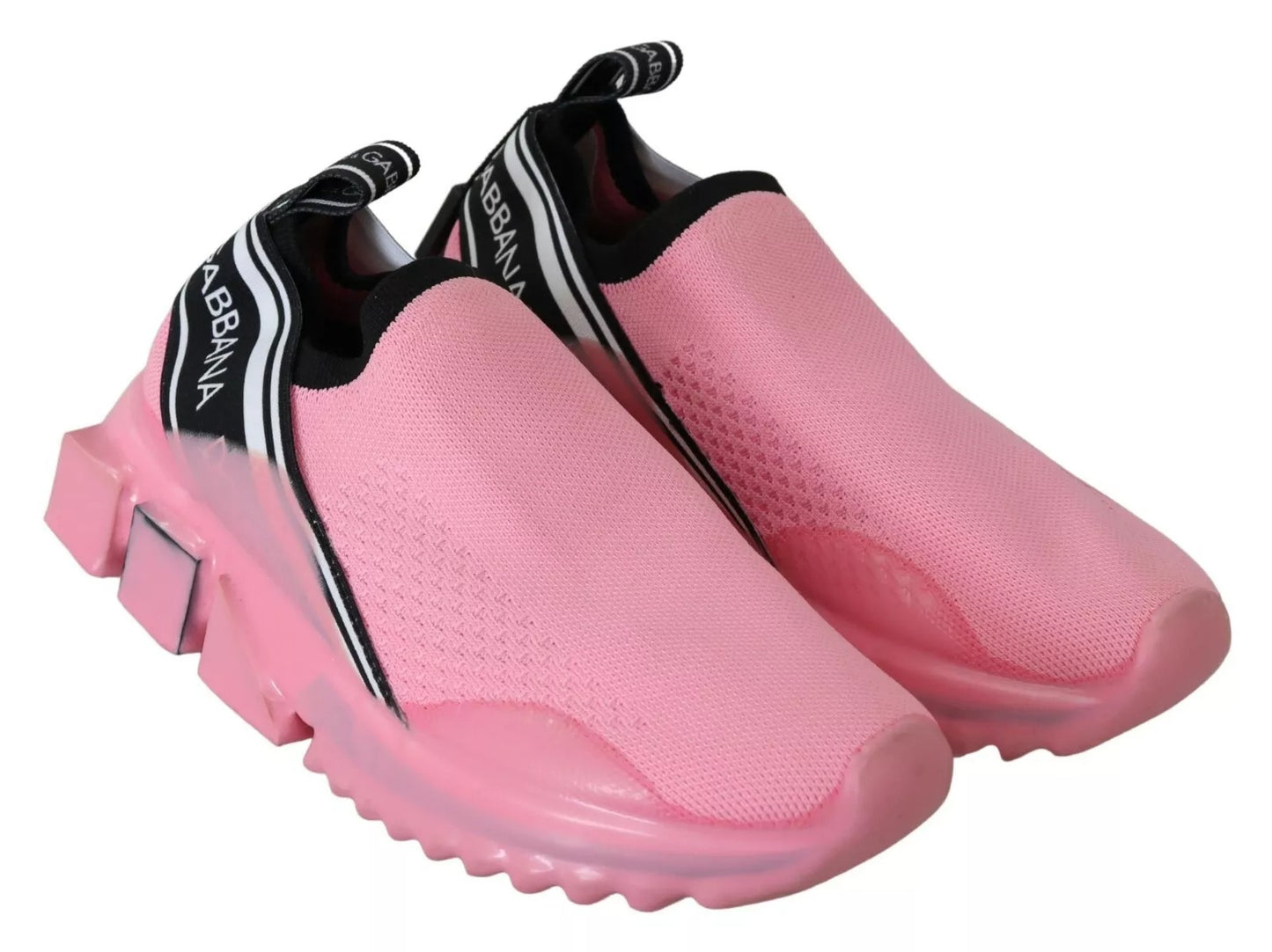 Zapatillas informales bajas Dolce & Gabbana Sorrento rosas sin cordones
