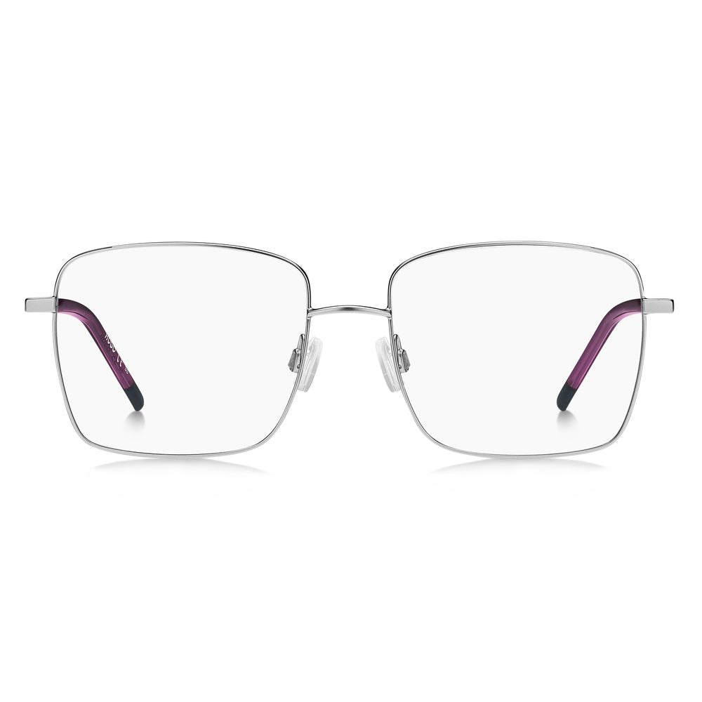 Gafas (montura) metálicas plateadas Hugo Boss