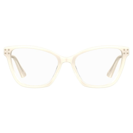 Gafas (monturas) Moschino de acetato color crema