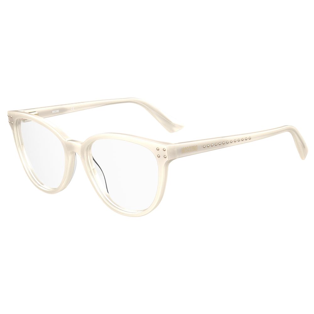 Gafas Moschino de acetato en color crema (montura)