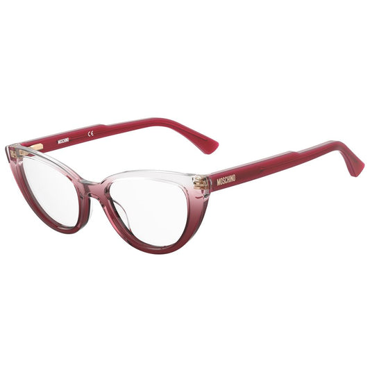 Gafas Moschino rojas de acetato (monturas)