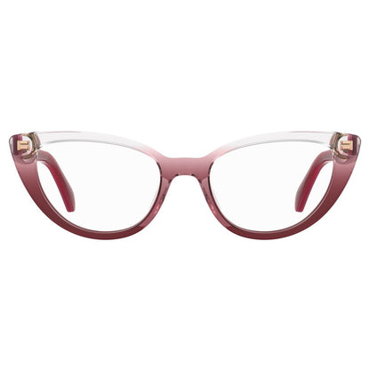 Gafas Moschino rojas de acetato (monturas)