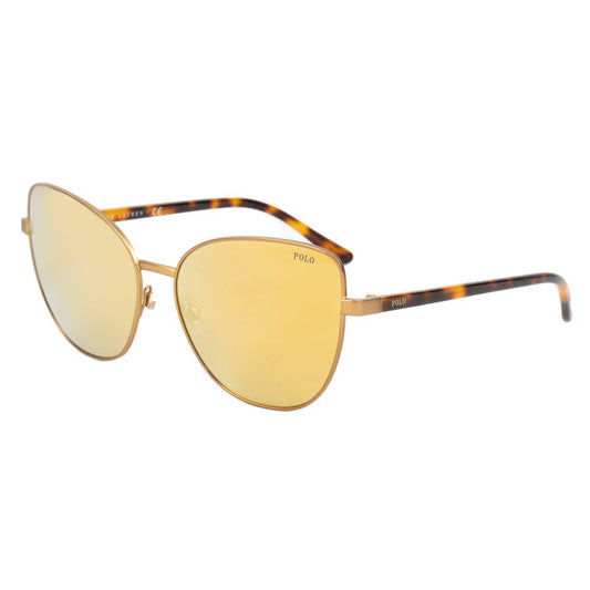 Gafas de sol Polo Ralph Lauren de metal marrón