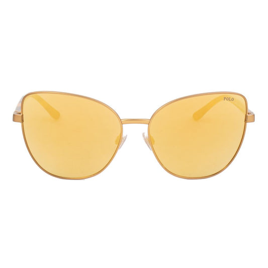 Gafas de sol Polo Ralph Lauren de metal marrón