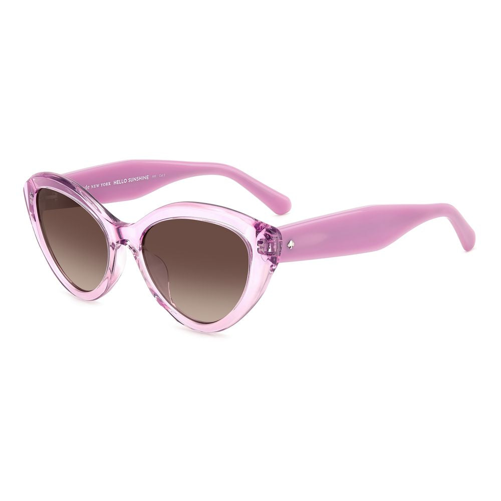 Gafas de sol de acetato morado Kate Spade