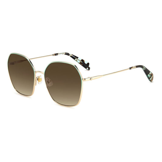Gafas de sol de metal azules Kate Spade
